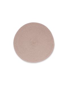 Placemat 36cm rond taupe Nala