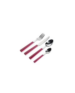 Set de couverts 16 pièces raspberry pink Poppy
