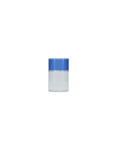 Glas 36,5cl blauw Cruse - Set van 2