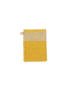 Washandje 15x21cm sunny yellow Pixie - Set van 2