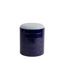 Hocker 37,5xH45cm blau Bowie