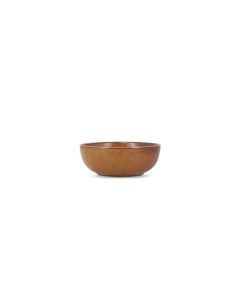 Schüssel 16xH6cm dunkelbraun Ovio