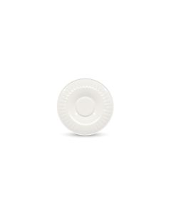 Mocha saucer 15cm white Solar