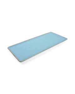 Plate 29x13cm blue Collect