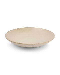 Deep plate 26xH4,5cm beige Cirro