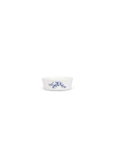 Kom 13xH5cm blue flower Retro