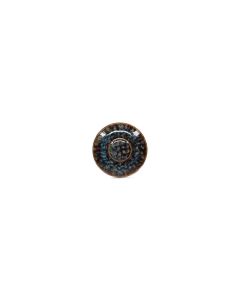 Saucer 13,5cm brown/blue Resto
