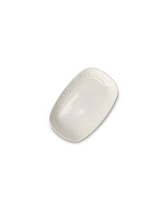 Plat à servir 24,5x16cm blanc Vista