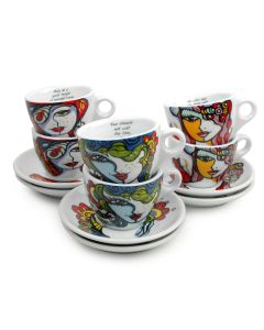 Tasse 19cl + Untertasse Josien Broeren - 6er-Set