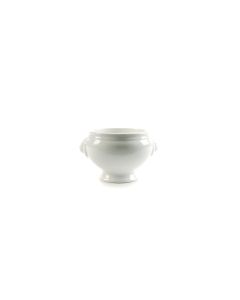 Soup bowl 11xH9cm lion head white Flavor