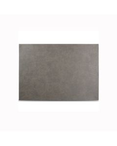 Platzset 43x30cm Lederlook grau Layer