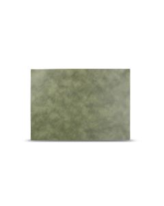 Placemat 43x30cm leather look green Layer