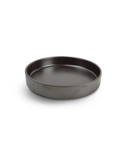 Teller tief 24xH4cm black Verso