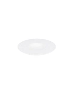 Teller tief 26/11,5xH3,5cm white Filora