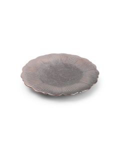 Plate 21,5cm bronze Floret