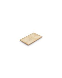 Serving plate 17,5x10xH1cm ochre Terra