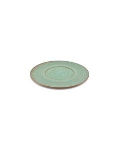 Teller flach 27cm grün Terra