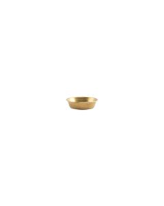 Kom 10,5xH2,5cm antique goud Serve