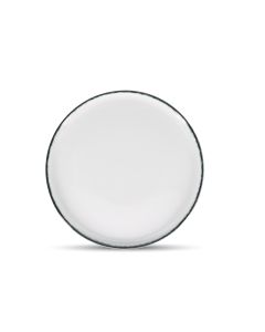 Teller flach 27,5xH2,5cm black rim Fade
