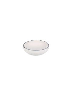 Bol 16xH5cm black rim Fade
