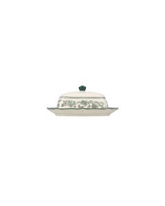 Boterpot 20x14,5xH8,5cm green Cyril