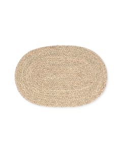 Placemat 45x30cm ovaal maisblad beige TableTop