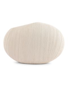 Vase 43xH27,5cm beige Vico