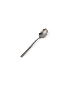 Cuillère à dessert  mat noir Terno - Lot de 6