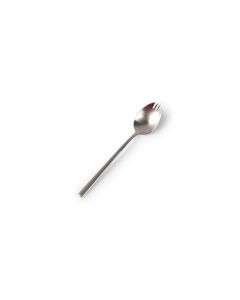 Mini-Aperogabel 11cm matt silber Terno - 6er-Set