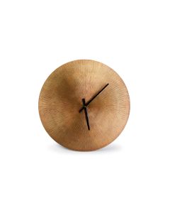 Horloge murale 58cm cuivre Zone