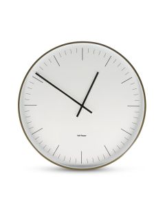Horloge murale 51x10cm vert Pulse