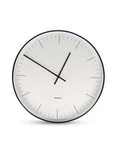 Wall clock 51x10cm black Pulse