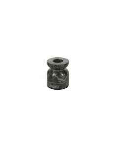 Candle holder 9xH10,5cm marble green Opus