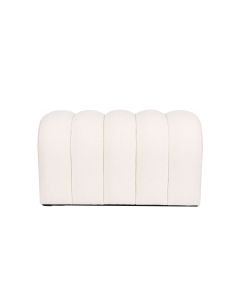 Pouffe 77x44xH43cm cloud beige Brume