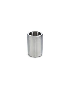 Wijnkoeler 13xH20cm dubbelwandig zilver Nox