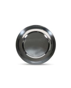 Plat bord 26/16,5cm chrome Oryn
