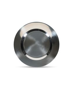 Plat bord 30/18cm chrome Oryn