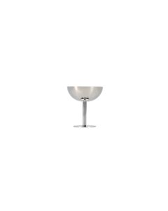 Ijscoupe 10xH11cm chrome Oryn - Set van 2
