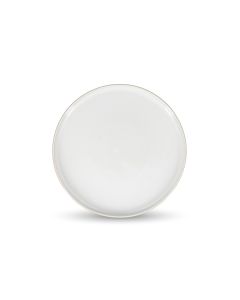 Plate 25,5xH2cm beige Silva