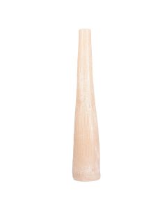 Kaars 9xH49,5cm beige Twig