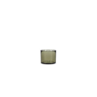 Glass 21cl green Zora - set/4