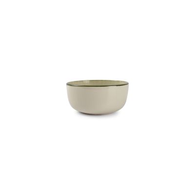 Bowl 14,5xH6,5cm green Gravel