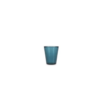 Glass 27cl dark blue Brix - set/4