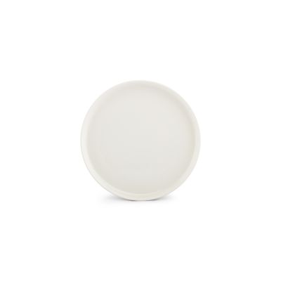 Assiette plate 25cm blanc Nuo