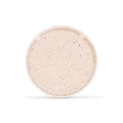 Plat bord 25cm beige Fika