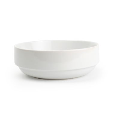 Deep plate 18xH5,5cm white Flavor