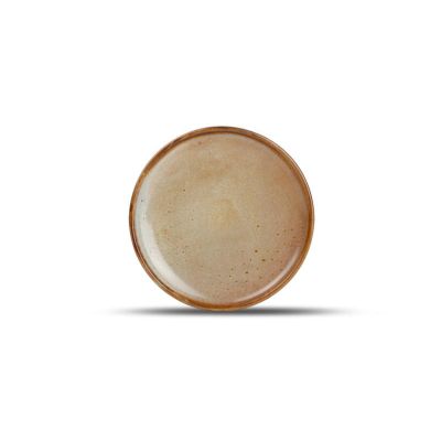 Assiette plate 15cm beige Escura