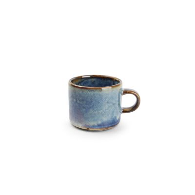 Mocha cup 9cl straight blue Nova