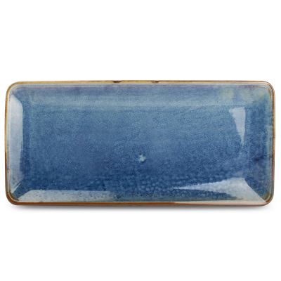 Plat à servir 16x35,5cm blue Nova