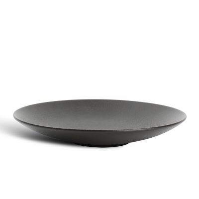 Assiette creuse 24,5xH4cm black Dusk